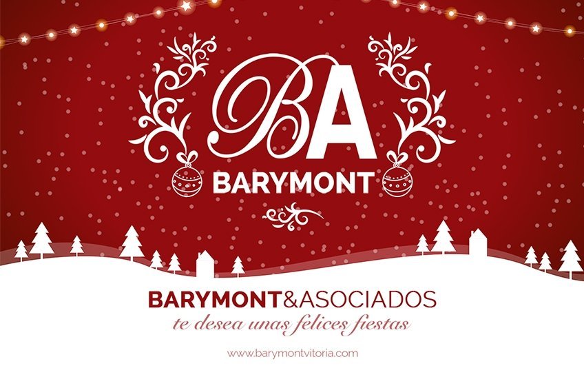La oficina de Barymont Vitoria os desea unas Felices Fiestas