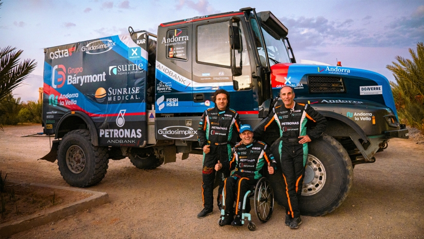 El Grupo Bárymont y Surne acompañarán a Albert Llovera en el rally Dakar 2022