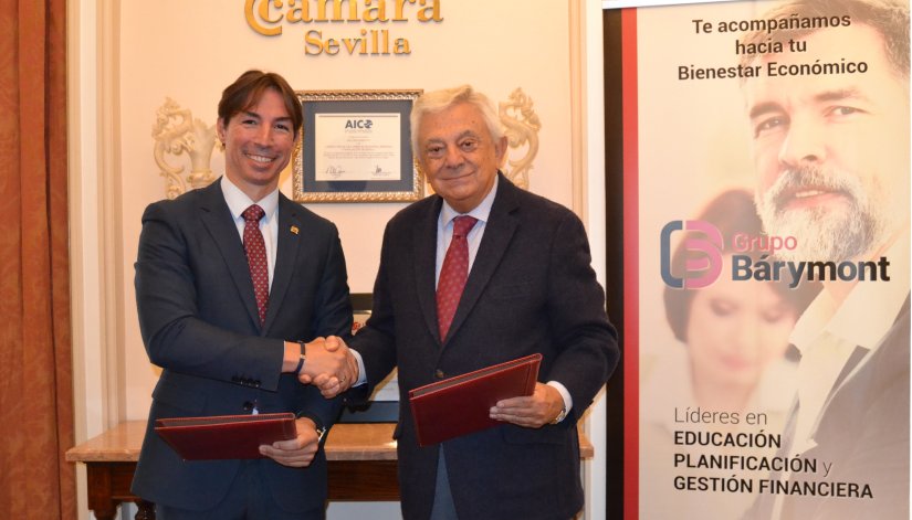 La Cámara de Comercio de Sevilla y el Grupo Bárymont ponen a disposición de los socios un servicio de educación financiera para emprendedores