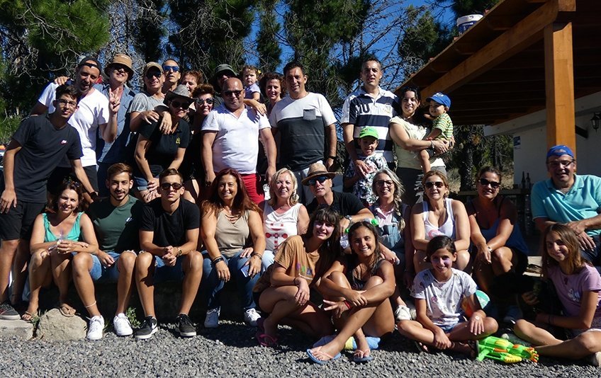 Los miembros del equipo de Bárymont Gran Canaria se reunieron el pasado 3 de julio en La Cumbre 